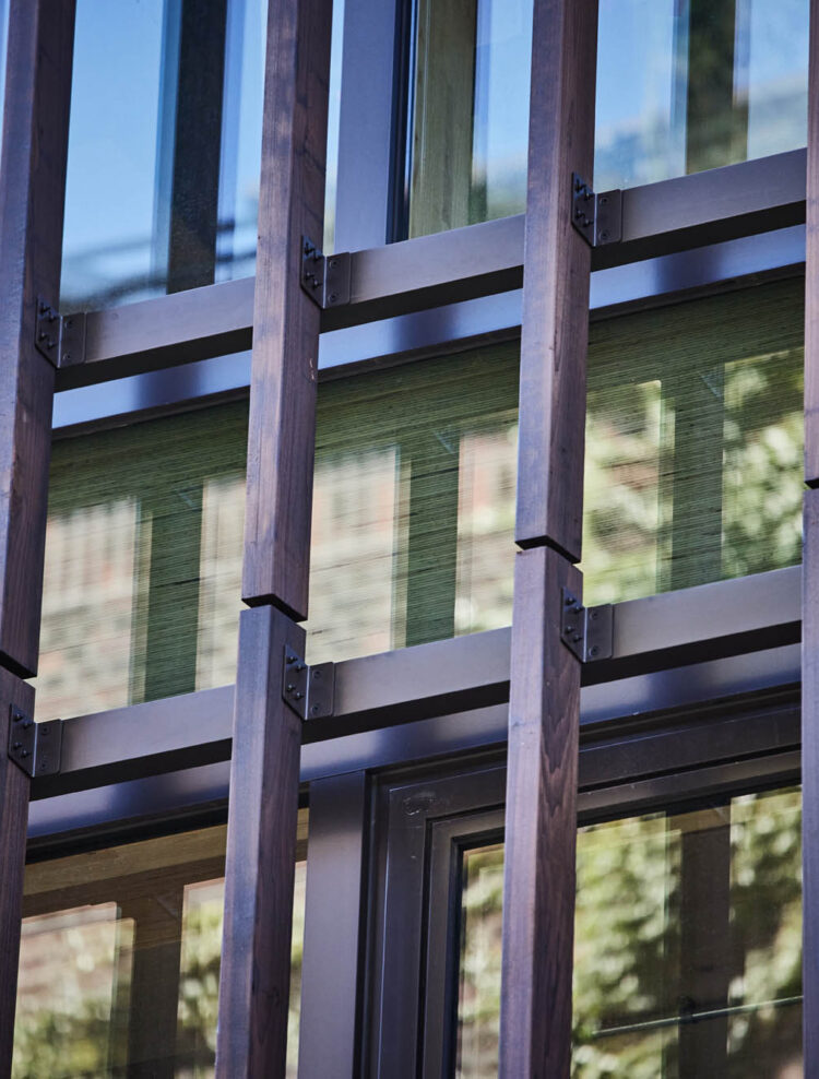 Cambia cladding, Black and White Building, London Cambia cladding, Black and White Building, London