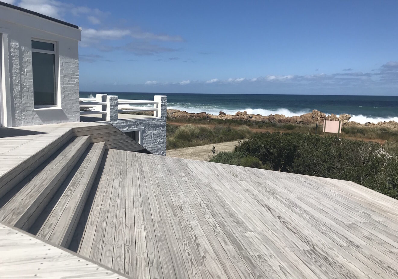 Rhino Wood steps and deck, Betty's Bay