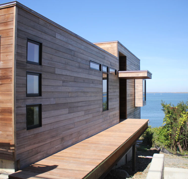 Cambia siding, Massachusetts residence