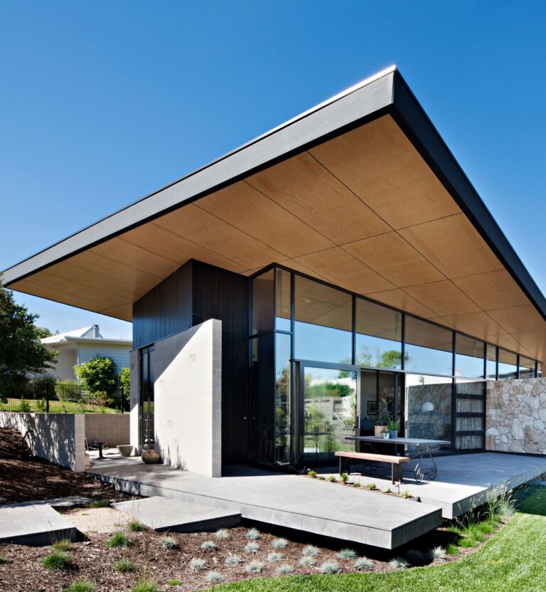Cambia thermally modified Ash soffit, Australia