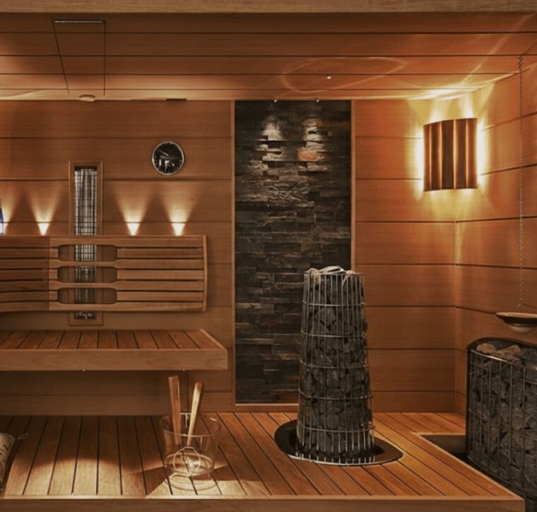 Thermal-Infused Modern Sauna project (ThermoWood Millworks)
