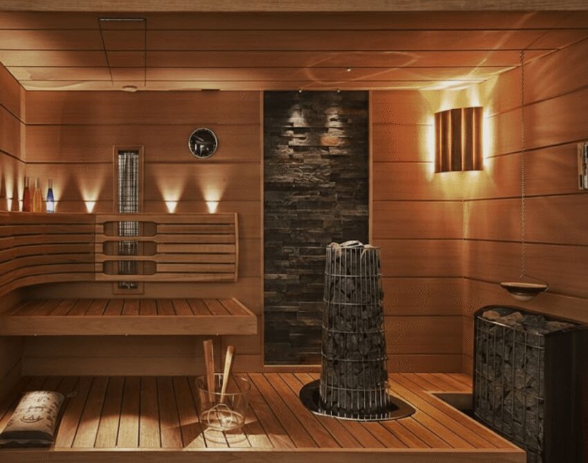 Thermal-Infused Modern Sauna project (ThermoWood Millworks)