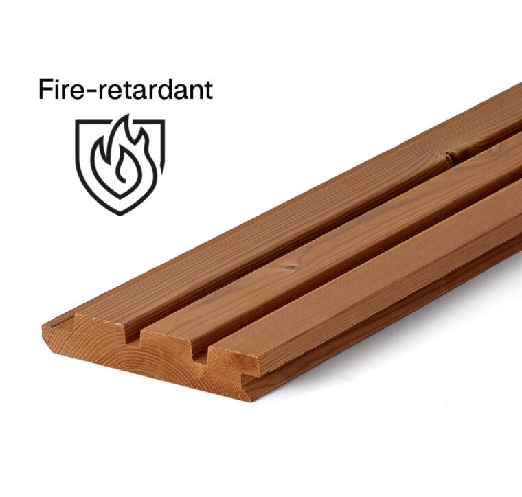 Fire retardant Luna Triple HF-FR cladding