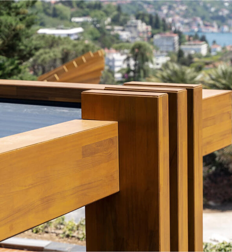 Wood Pergola: Premium Thermally Modified Wood (ThermoWood Millworks)