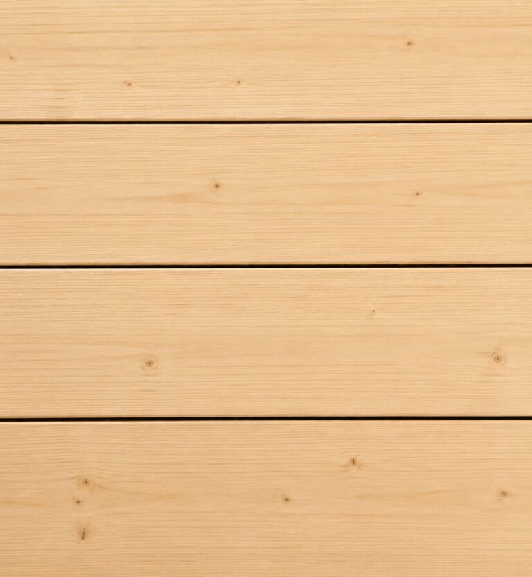 thermally modified Radiata Pine cladding (ThermoWood Millworks)