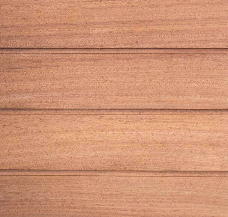 thermally modified Ayous sauna (ThermoWood Millworks)