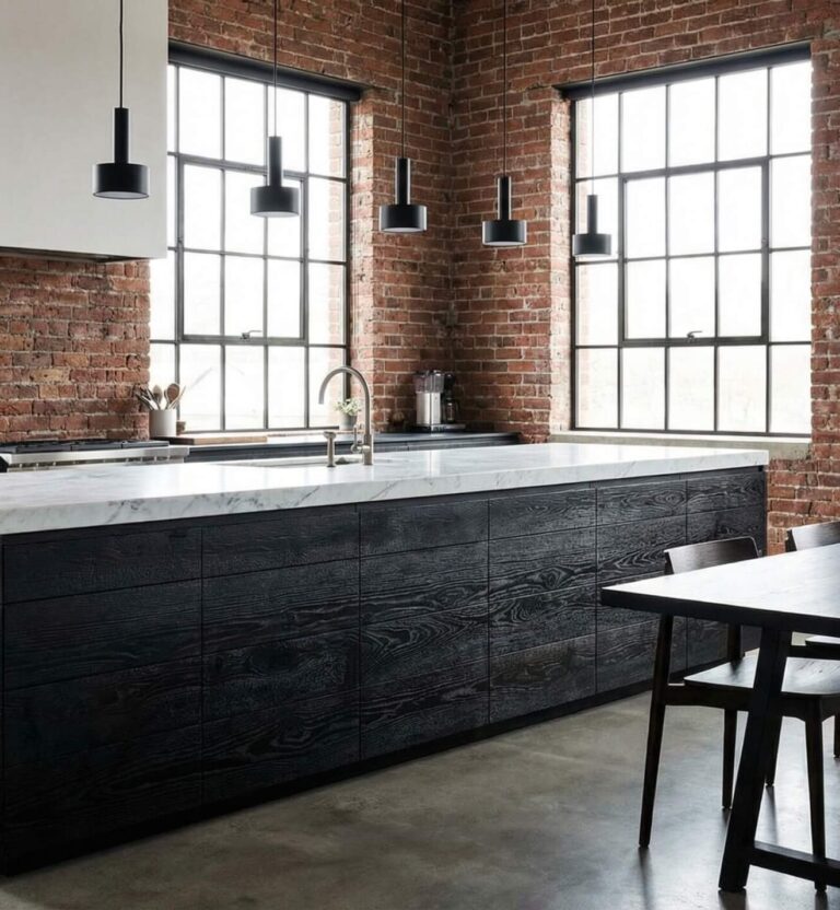 Shou Sugi Ban style thermally modified wood cladding (ThermoWood Millworks)