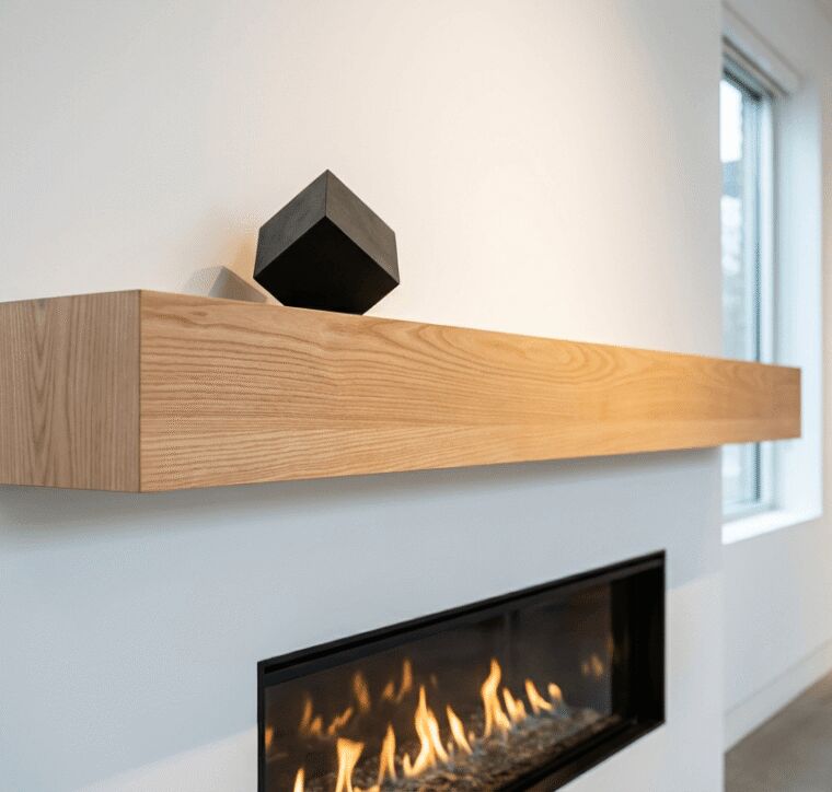 Custom Wood Mantles: The Architectural Centerpiece (ThermoWood Millworks)