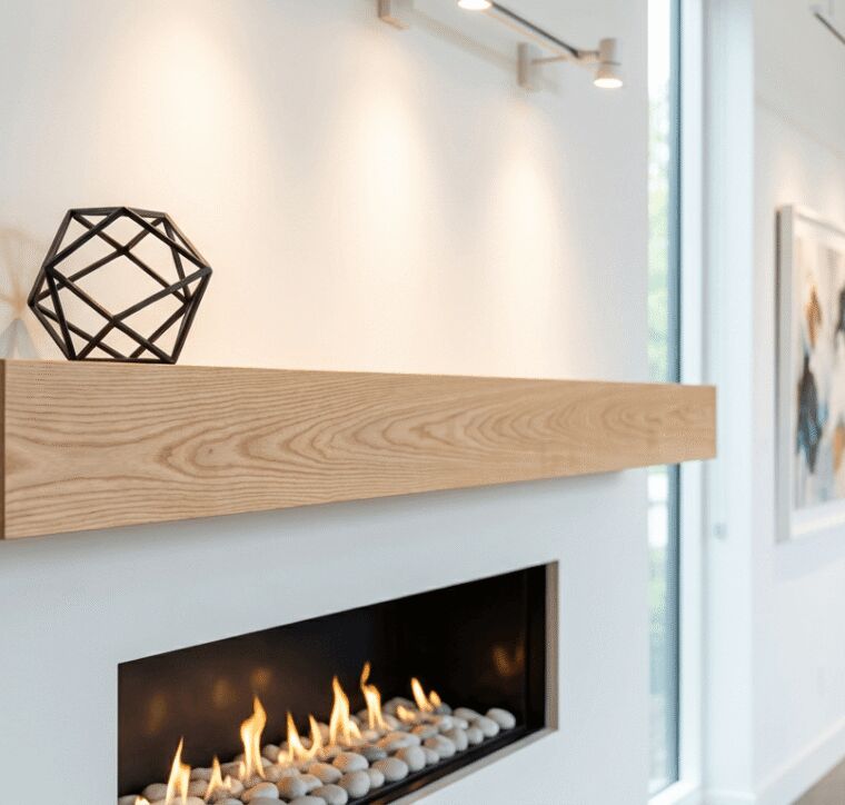 Custom Wood Mantles: The Architectural Centerpiece (ThermoWood Millworks)