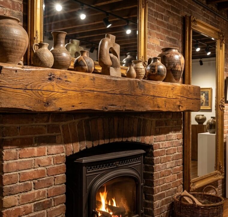 Custom Wood Mantles: The Architectural Centerpiece (ThermoWood Millworks)